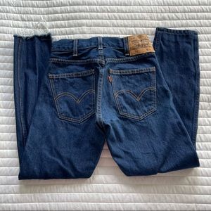 Vintage Orange Tab 70’s Made in the USA 606 Levis Jeans
